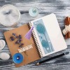 Dandelion Leather Tassel Bookmark