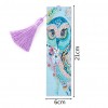 Bird Leather Tassel Bookmark