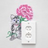 Cat Luminous Switch Stickers Bedroom Decals