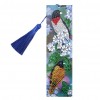 Bird Creative Leather Tassel Book Marks