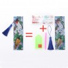 Bird Creative Leather Tassel Book Marks