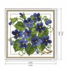 February - 14CT Stamped Cross Stitch - 17*17cm