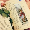 Tiger Special Shape Creative Leather Tassel Book Marks