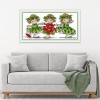 Dancing Girl - 14CT Stamped Cross Stitch - 27x14cm