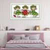 Dancing Girl - 14CT Stamped Cross Stitch - 27x14cm