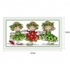 Dancing Girl - 14CT Stamped Cross Stitch - 27x14cm