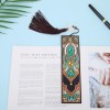 Palace Style Tassel Leather Bookmark