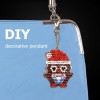 5pcs Xmas Penguin Key Chains