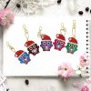 5pcs Xmas Penguin Key Chains
