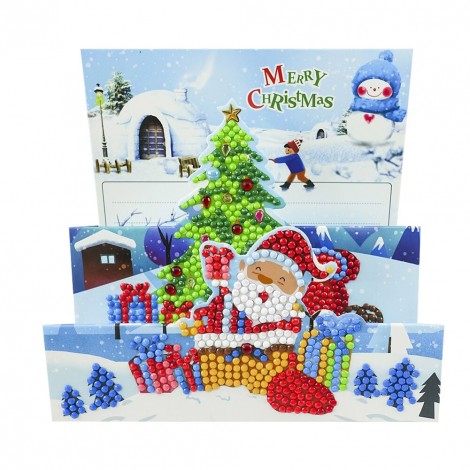 Greeting Card - Santa Claus Special Shape Part