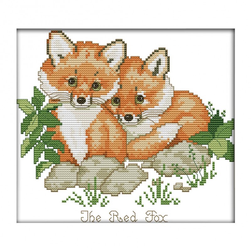 Red Fox - 14CT Stamp...