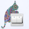Cat Luminous Switch Stickers Outlet Decals
