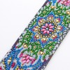 Mandala Student Leather Tassel Bookmark