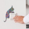 Cat Luminous Switch Stickers Outlet Decals