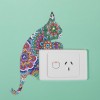 Cat Luminous Switch Stickers Outlet Decals