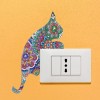 Cat Luminous Switch Stickers Outlet Decals
