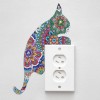 Cat Luminous Switch Stickers Outlet Decals