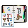 8pcs Cartoon Animal StickersPhone
