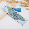 Butterfly Leather Bookmark with Tassel