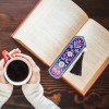 Flower and Heart Bookmark