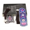 Flower and Heart Bookmark