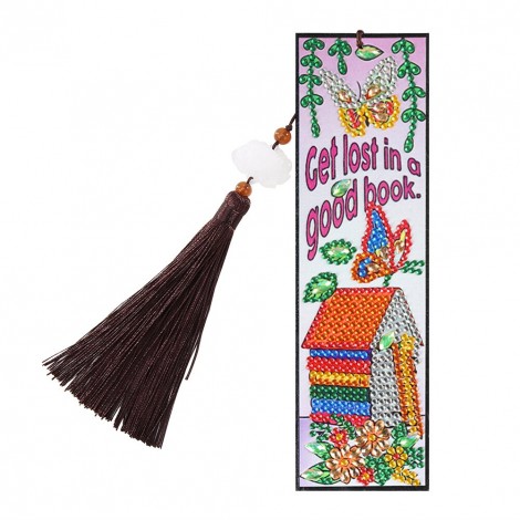 House Leather Bookmark Tassel Marker