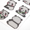 Cute Panda Kids Round Stickers