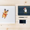 DIY Stickers - 6Pcs Santa Claus And Animals