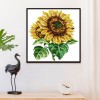 Girasol Sunflower - 14CT Stamped Cross Stitch - 17x17cm