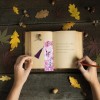 Creative Leather Tassel Bookmark