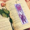 Dreamcatcher Leather Bookmark w/Tassel