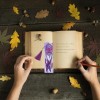 Dreamcatcher Leather Bookmark w/Tassel