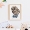 Beautiful Owl - 14CT Stamped Cross Stitch - 15*20cm