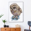 Beautiful Owl - 14CT Stamped Cross Stitch - 15*20cm