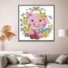 Happy Farm-Little Pig - 14CT Stamped Cross Stitch - 19x18cm