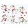 DIY Stickers - 6Pcs Little White Horse