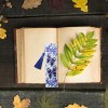 Butterfly Leather Bookmark with Tassel