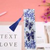 Butterfly Leather Bookmark with Tassel