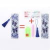 Butterfly Leather Bookmark with Tassel