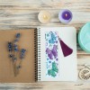 Butterfly Leather Bookmark with Tassel