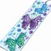 Butterfly Leather Bookmark with Tassel