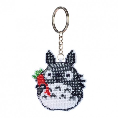 Totoro - Stamped Bead Embroidery