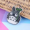 Totoro - Stamped Bead Embroidery