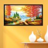 Golden jade - 14CT Stamped Cross Stitch - 131*73cm