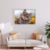 5D Full Round Drill Mosaic Craft DIY Bemused Cat Diamond Painting Poster