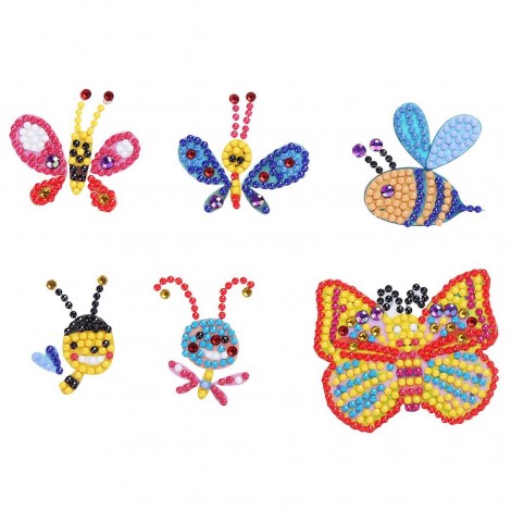 DIY Cartoon Special-shaped  Diamond  Sticker for Children