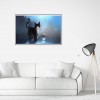Black Cat - Full Round Diamond - 60x40cm