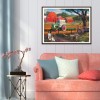 Rural Landscape - Full Round Diamond - 40x30cm