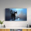 Black Cat - Full Round Diamond - 60x40cm