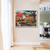 Rural Landscape - Full Round Diamond - 40x30cm